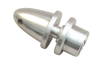Multiplex Mitnehmer mit Spinner, Welle 2,3mm, Prop-B 5mm